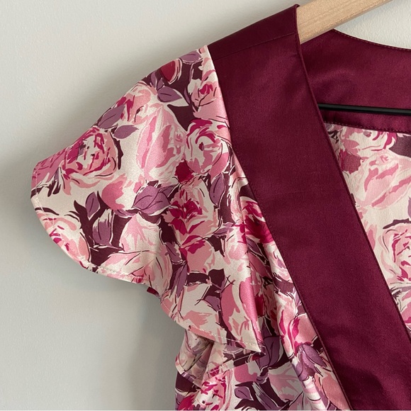 Vintage Y2K Banana Republic Silk Blouse Tie Front - Picture 4 of 6